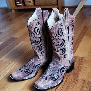 Corral Brown Western Cowboy Boots